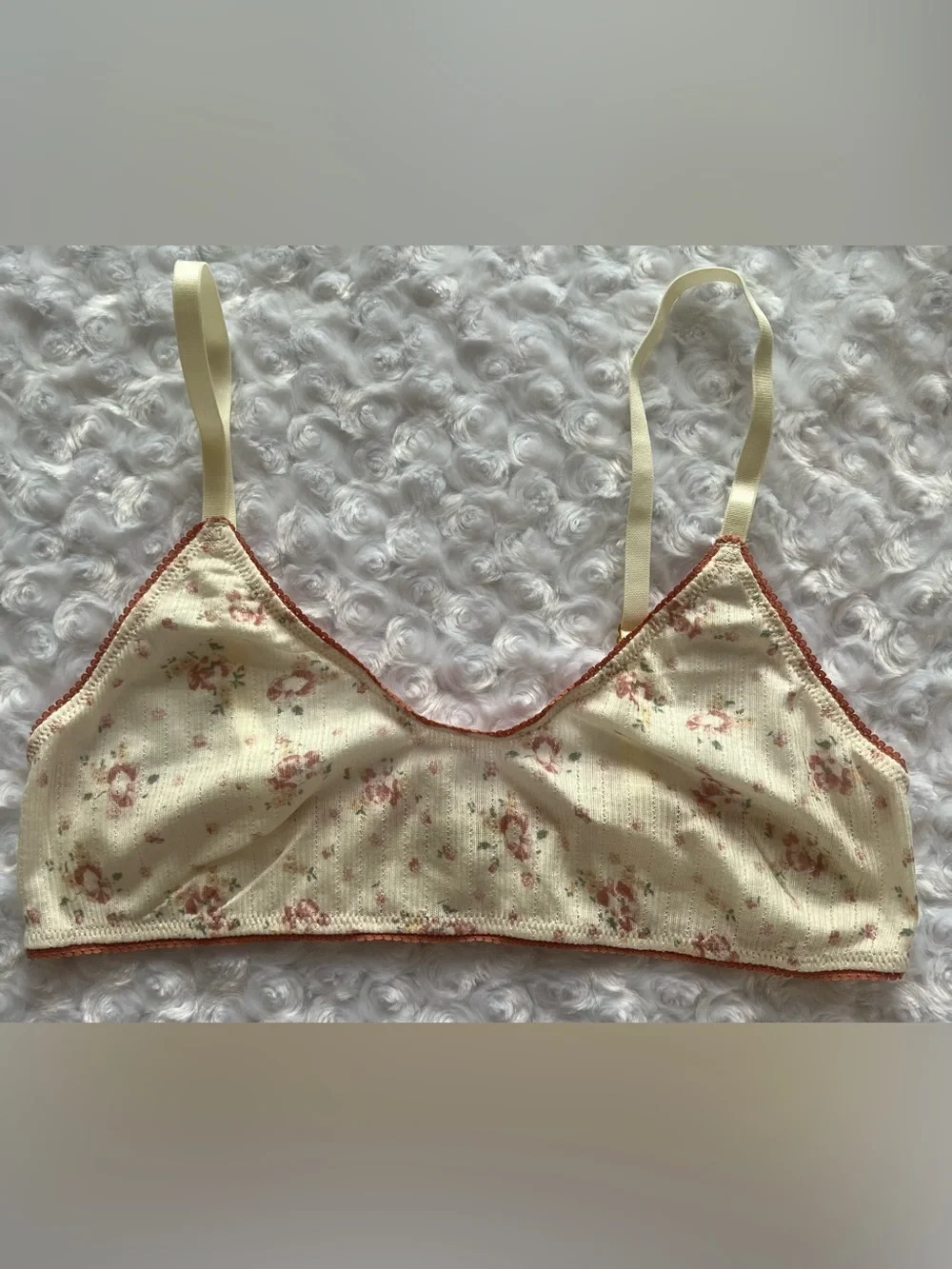 FREE PEOPLE Printed Pointelle Bralette and Undies Set.  MWOT